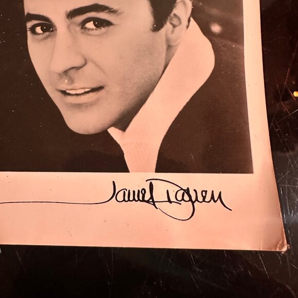 Vintage James Darren Black & White Headshot Fan Photo 5x4 Signed Retro - Picture 9 of 14